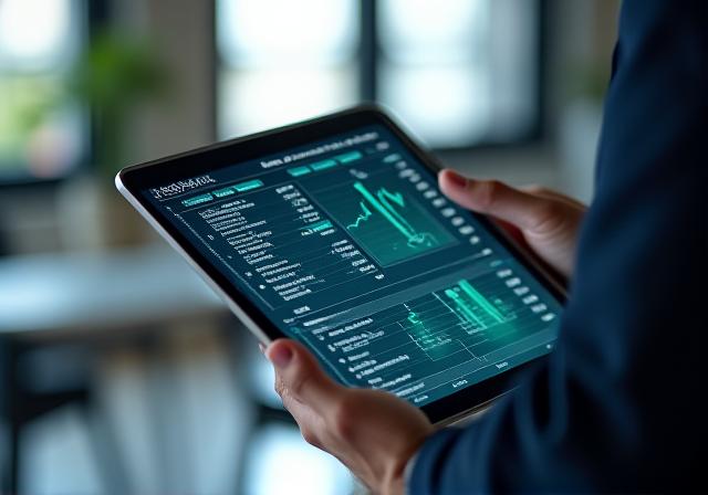 Data-driven financial dashboard for textile manufacturing analytics